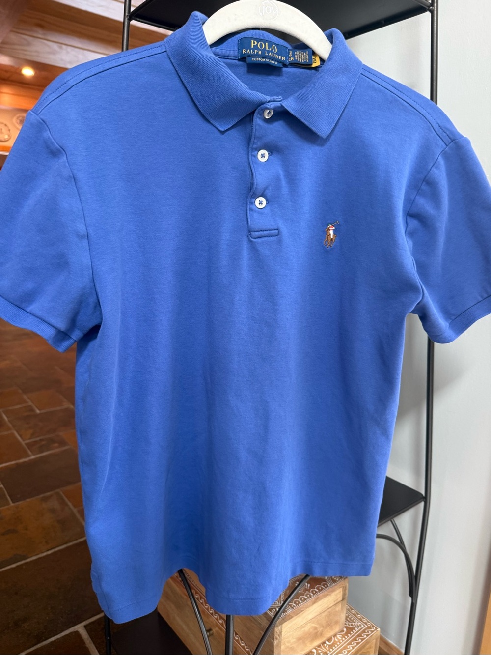 Polo by Ralph Lauren Men's Royal Blue Short-Sleeve Polo